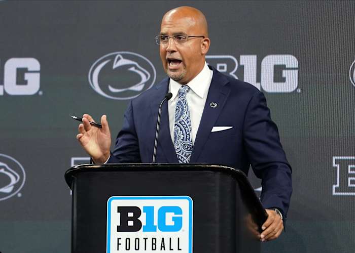 Penn State head coach James Franklin